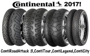 turystycznych Continental 2017 moto opony